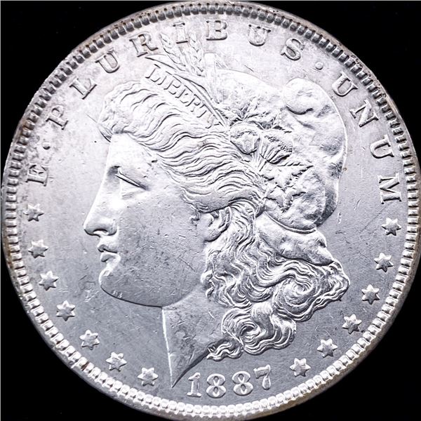 1887 Morgan Silver Dollar CLOSELY UNCIRCULATED
