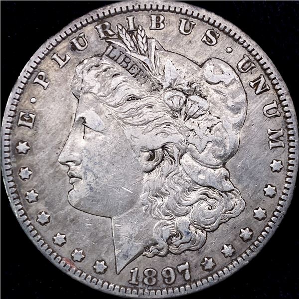 1897-O Silver Morgan Dollar NEARLY UNCIRCULATED
