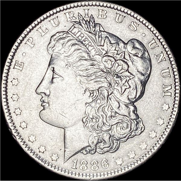1886 Morgan Silver Dollar CLOSELY UNCIRCULATED