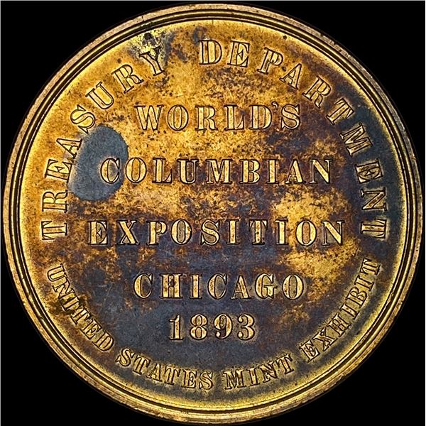 1893 World's Columbian Exposition Medal HIGH GRADE