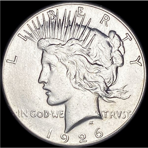 1926 Silver Peace Dollar CHOICE AU