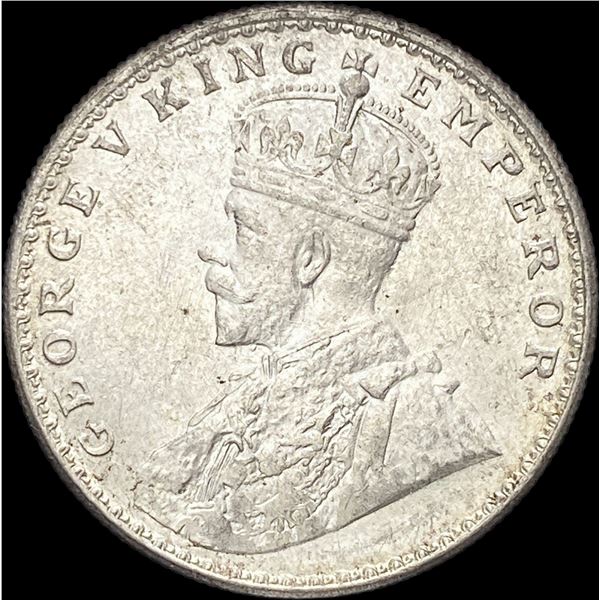 1919 India Silver 1 Rupee UNCIRCULATED