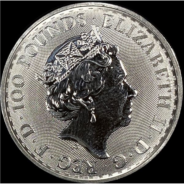 2022 Platinum 1 oz Â£100 Britannia SUPERB GEM BU