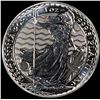 Image 2 : 2022 Platinum 1oz Britannia 100 Pounds SUPERB GEM BU
