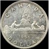 Image 2 : 1956 Canada Silver Dollar UNCIRCULATED