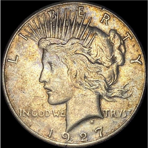 1927 Silver Peace Dollar CLOSELY UNCIRCULATED