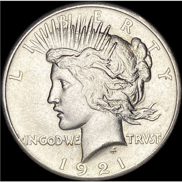 1921 Silver Peace Dollar CLOSELY UNCIRCULATED