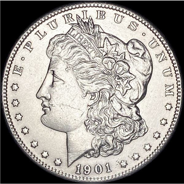 1901-S Silver Morgan Dollar CLOSELY UNCIRCULATED