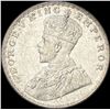 Image 1 : 1919 India Silver 1 Rupee UNCIRCULATED