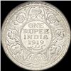 Image 2 : 1919 India Silver 1 Rupee UNCIRCULATED