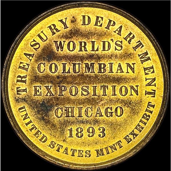 1893 World's Columbian Exposition Medal HIGH GRADE