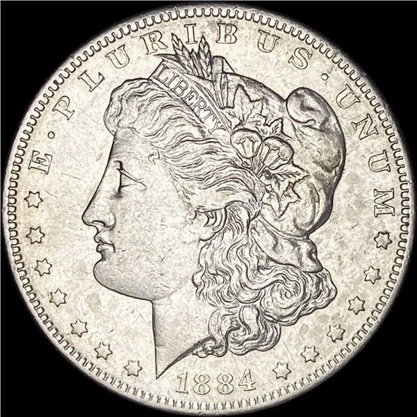1884-S Silver Morgan Dollar CLOSELY UNCIRCULATED