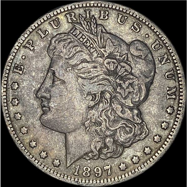 1897-O Silver Morgan Dollar NEARLY UNCIRCULATED