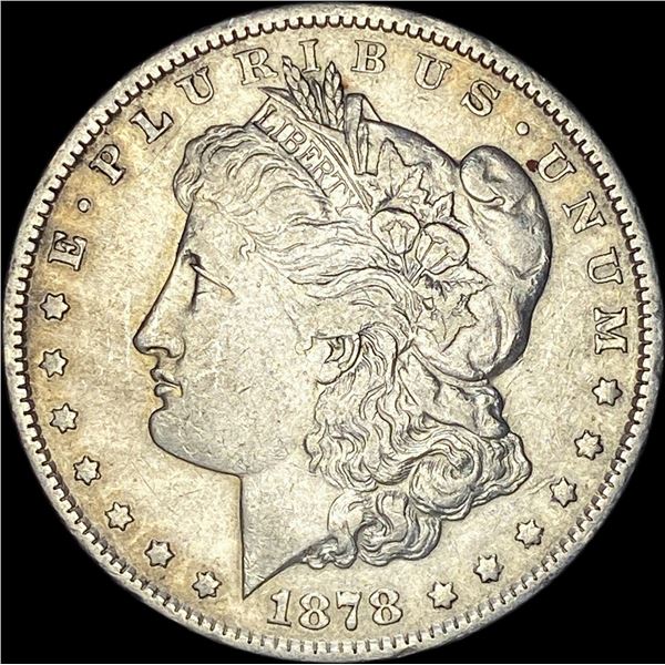 1878-S Silver Morgan Dollar NEARLY UNCIRCULATED