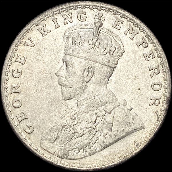1919 India Silver 1 Rupee UNCIRCULATED