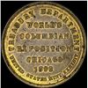 Image 1 : 1893 World's Columbian Exposition Medal HIGH GRADE