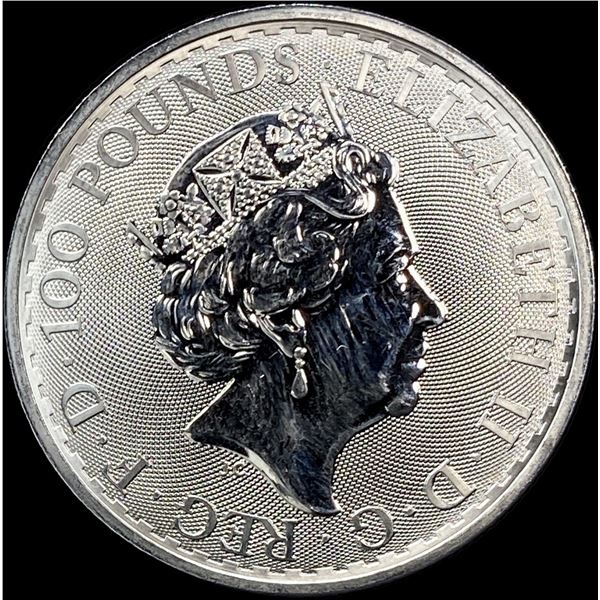 2022 Platinum 1 oz Britannia Â£100 SUPERB GEM BU