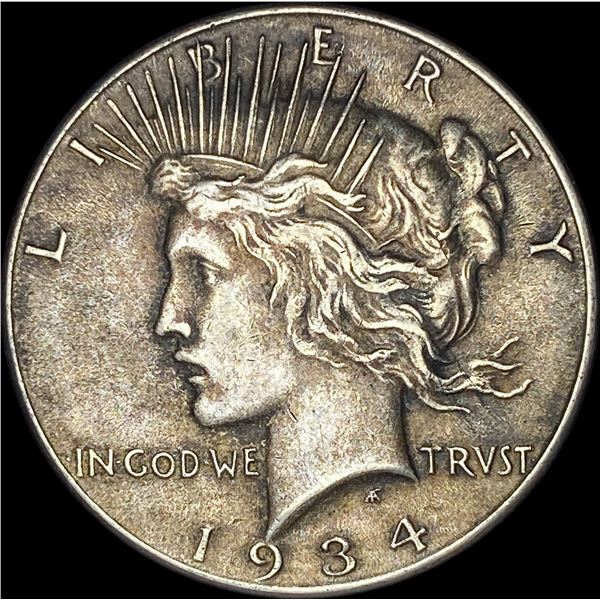 1934 Peace Silver Dollar CLOSELY UNCIRCULATED