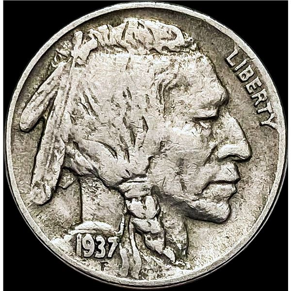 1937-D Buffalo 3 Legs Nickel NEARLY UNCIRCULATED