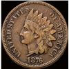 Image 1 : 1876 Indian Head Cent NEARLY UNCIRCULATED