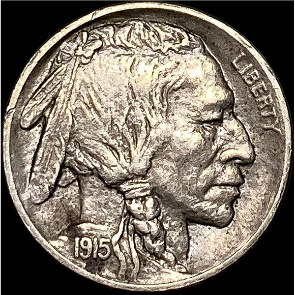 1915-S Buffalo Nickel CHOICE AU