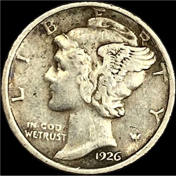 1926-D Silver Mercury Dime LIGHTLY CIRCULATED