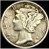 Image 1 : 1926-D Silver Mercury Dime LIGHTLY CIRCULATED