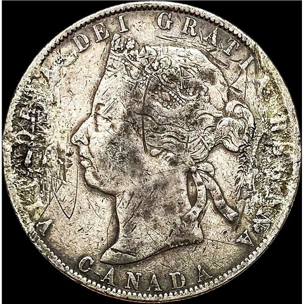 1898 Canada Silver 50 Cents HIGH GRADE
