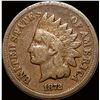Image 1 : 1872 Indian Head Cent NICELY CIRCULATED