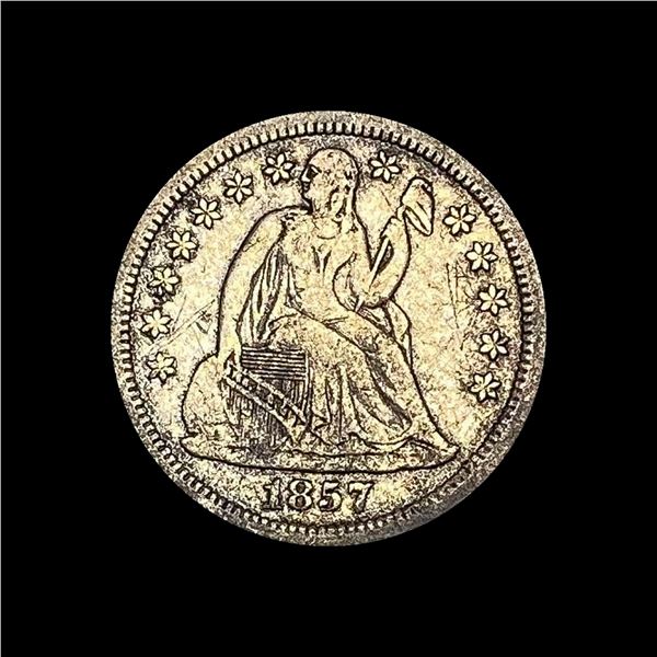 1857-O Silver Seated Liberty Dime LIGHTLY CIRCULATED