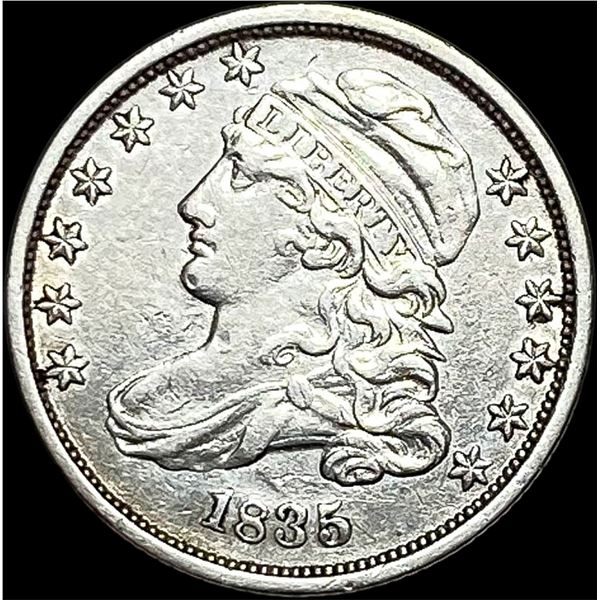 1835 Capped Bust Dime CLOSELY UNCIRCULATED