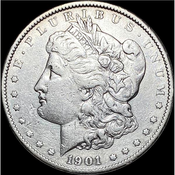1901 Morgan Silver Dollar NEARLY UNCIRCULATED