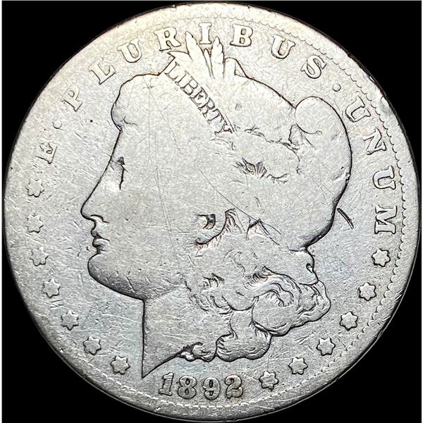 1892-CC Silver Morgan Dollar NICELY CIRCULATED