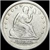 Image 1 : 1853 Arrows Seated Liberty Quarter CLOSELY UNCIRCULATED