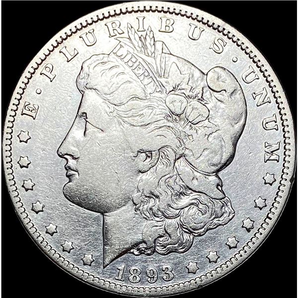 1893-O Silver Morgan Dollar LIGHTLY CIRCULATED