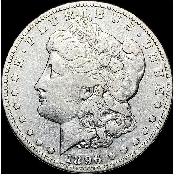 1896-S Silver Morgan Dollar LIGHTLY CIRCULATED