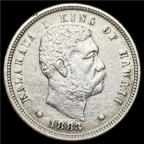 1883 Kingdom of Hawaii Dime CLOSELY UNCIRCULATED