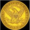 Image 2 : 1881 $5 Liberty Head Half Eagle UNCIRCULATED