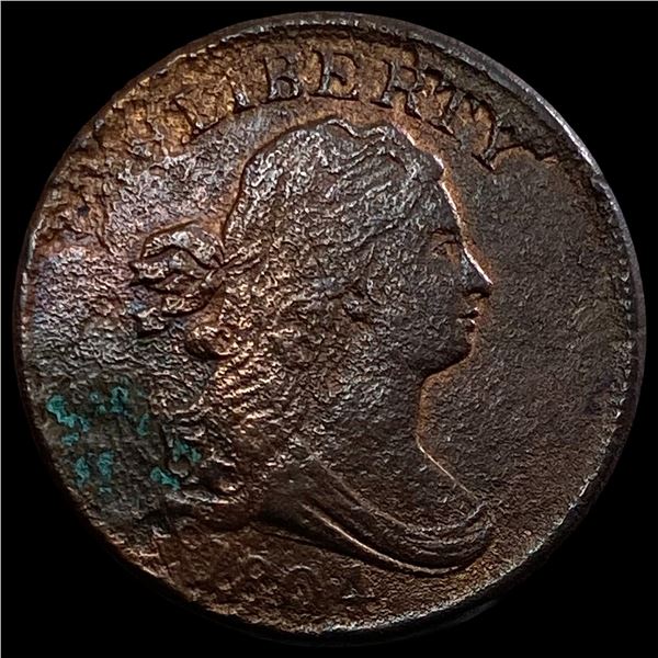 1804 Draped Bust Half Cent HIGH GRADE