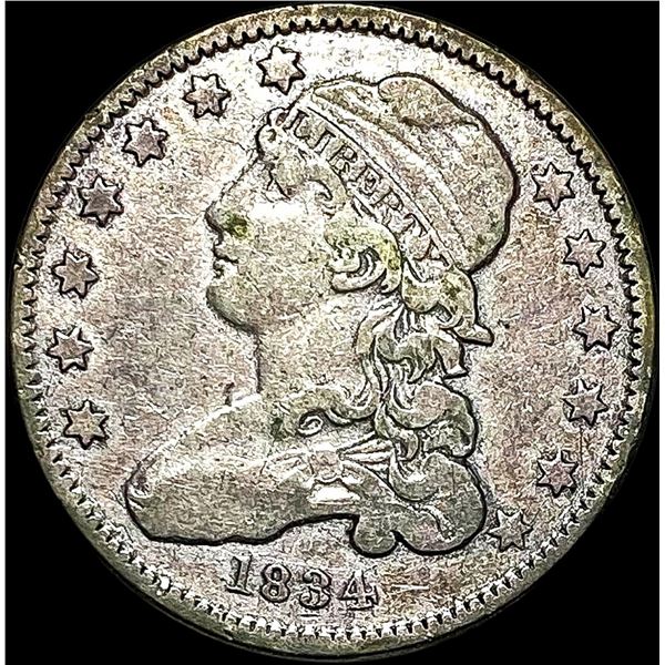 1834 Capped Bust Silver Quarter HIGH GRADE