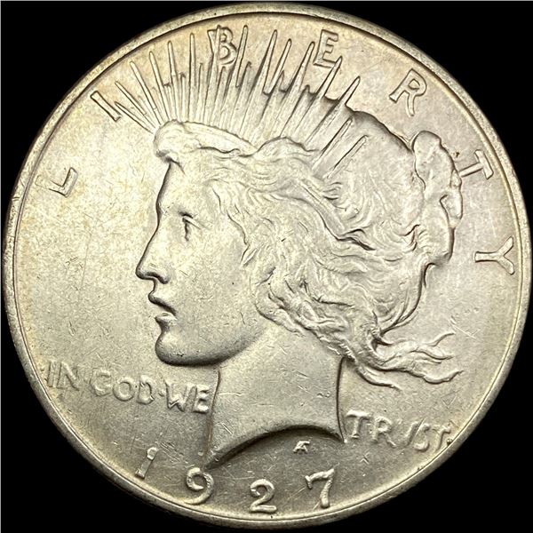 1927-D Peace Silver Dollar CLOSE UNC