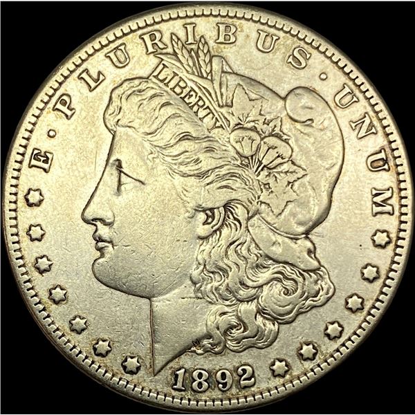 1892-S Silver Morgan Dollar NEARLY  UNCIRCULATED