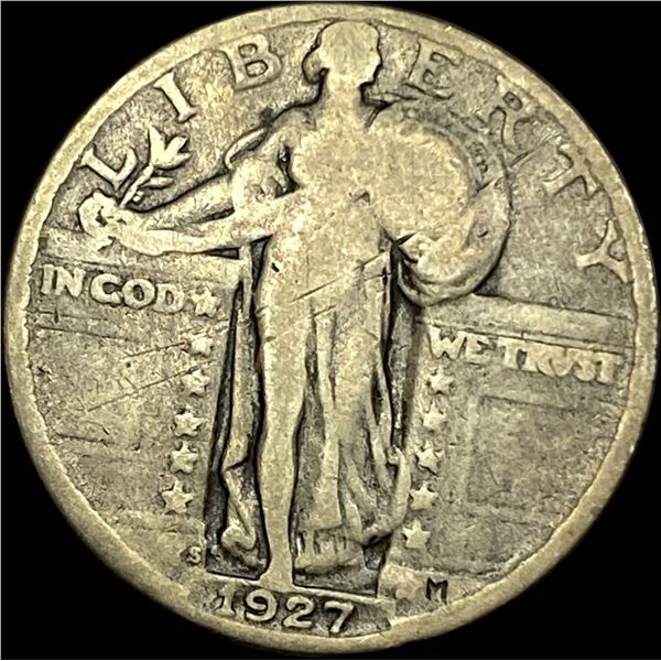 1927-S Standing Liberty Quarter NICELY  CIRCULATED