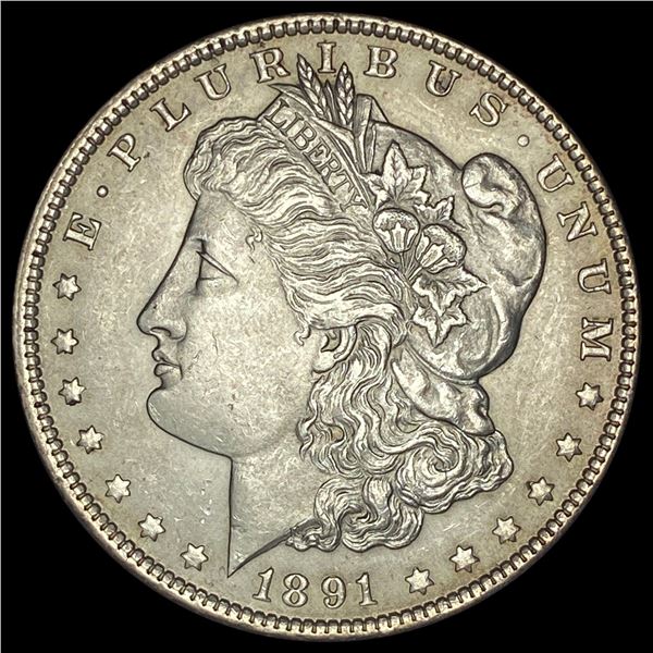 1891 Silver Morgan Dollar UNCIRCULATED