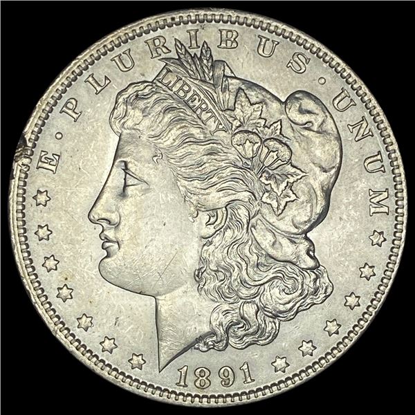 1891 Morgan Silver Dollar UNCIRCULATED