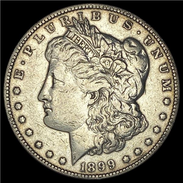1899 Silver Morgan Dollar LIGHTLY CIRCULATED