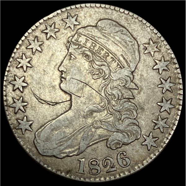 1826 Capped Bust Half Dollar HIGH GRADE