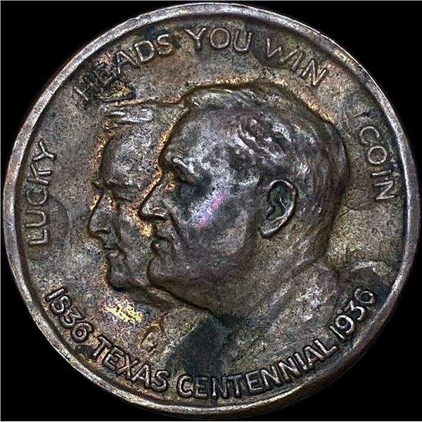 1936 Texas Centennial Lucky Coin CHOICE BU