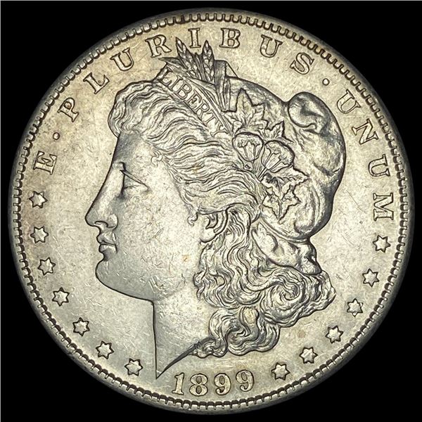 1899-S Silver Morgan Dollar CHOICE AU