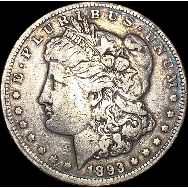 1893-O Silver Morgan Dollar LIGHTLY CIRCULATED